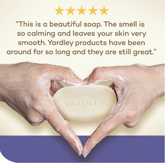 Yardley London English Lavender Moisturizing Bath Soaps Bundle of 2, 4.0 oz. - Picture 7 of 7